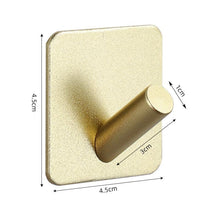 Load image into Gallery viewer, Adhesive Wall Hooks Mounted Door Key Cloth Coat Bathroom Robe Hanger Kitchen Hardware Rack Shelf Bag Hook Organizer For Hanging Bathroom Toilet Sticky Hook