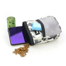 Load image into Gallery viewer, Adjustable Large Capacity Dog Treat Pouch Puppy Snack Waist Bag Durable Puppy Products Waist Bag Pets Cute Food Storage Bags