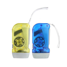 Load image into Gallery viewer, Adjustable Super Bright LED Light Hand Press Flashlight Waterproof Wind Up Light Hand Crank Flashlight Torch Light Crank Lamp Power For Hiking Outdoor Home Camping