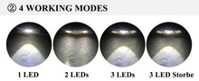 Load image into Gallery viewer, Adjustable Zoomable Headlamp Ultra Bright Rechargeable LED Bright High Lumen Head Lights Head Lamp Waterproof Flashlight For Outdoor Cmaping Fishing Hiking Biking Fishing Headlamp Running Headlamp