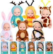 Load image into Gallery viewer, Adorable 4.3" Reborn Doll - Mini Cute Sleeping Youngsters Series