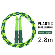 Load image into Gallery viewer, Adult Children Jump Skipping Rope With Non Slip Jumping Rope Sport Jump Rope Large Rubber Exercise Workout For Home Gym Flooring Non-Slip Oval Design Equipment For Workout Excercise And Fitness