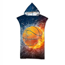 Load image into Gallery viewer, Adult Lightweight Microfiber Fabric Bath Towels Beach Towel Changing Bathrobe Swimming Pool Gym Fitness Bath Towels
