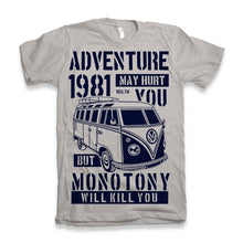 Load image into Gallery viewer, Adventure 1981 Men's Bamboo Viscose/Organic Cotton Short Sleeve Graphic T-Shirt