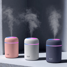 Load image into Gallery viewer, Modern Mini Portable Humidifier Aroma Oil Diffuser With Two Spraying Modes and Automatic Off Function In Several Modern Colors