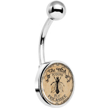 Load image into Gallery viewer, Witches Brew Fly Fricassee Halloween Belly Ring