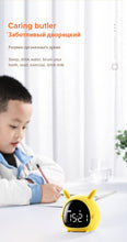 Load image into Gallery viewer, Alarm Clock Kids Child Children Sleep Bedside Alarm Clock Digital Wake Up Children's Alarm Clocks for Girls Boys Bedroom Temperature Snooze Timer Clock for Bedroom/Table/Desk