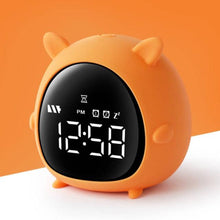 Load image into Gallery viewer, Alarm Clock Kids Child Children Sleep Bedside Alarm Clock Digital Wake Up Children's Alarm Clocks for Girls Boys Bedroom Temperature Snooze Timer Clock for Bedroom/Table/Desk