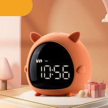 Load image into Gallery viewer, Alarm Clock Kids Child Children Sleep Bedside Alarm Clock Digital Wake Up Children's Alarm Clocks for Girls Boys Bedroom Temperature Snooze Timer Clock for Bedroom/Table/Desk