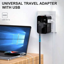 Load image into Gallery viewer, All-in-One Universal Travel Charger with Dual USB Charging Ports