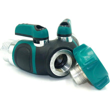 Load image into Gallery viewer, All Metal Body Garden Hose Splitter