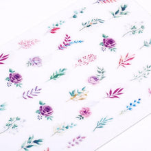 Load image into Gallery viewer, Alphabet Love Shaped Pattern 3D Nail Stickers Slider Valentine Day Decals Foil For Love Nail Art Decoration Pop Art Nail Stickers Sexy Girl Designs Comics Water Transfer Decals Manicure Lips Nail Art Decorations Slider Nail Art Stickers