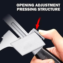 Load image into Gallery viewer, Aluminum Alloy Adjustable Wrench
