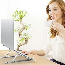 Load image into Gallery viewer, Aluminum Alloy Foldable Portable Laptop Stand