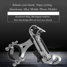 Load image into Gallery viewer, Aluminum Alloy Motorcycle Mobile Phone Holder