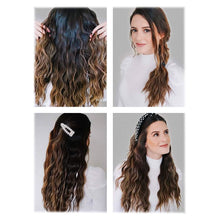 Load image into Gallery viewer, Alure Three Barrel Curling Iron Wand with LCD Temperature Display