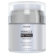 Load image into Gallery viewer, AMORÉ PARIS Retinol 2.5% High Potency Anti-Aging Moisturizer - 1.7 Fl. Oz.