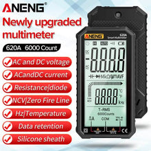 Load image into Gallery viewer, ANENG 4.7-Inch LCD Display 6000 Count AC/DC Digital Multimeter