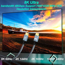 Load image into Gallery viewer, 4K HDMI Cable HDMI 2.0 Ultra HD Audio Wire HDMI Splitter Digital Cord High Speed 18Gbps HDMI 2.0 Cable 4K HDR 2160P For TV Projector Laptops Gaming