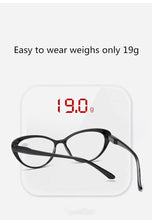 Load image into Gallery viewer, Anti-blue Light Coated Lenses Luxury Red Black Fashion Cat Eye Glasses For Women Reading Glasses & Men Computer Cateye Blue Light Blocking Reading Glasses