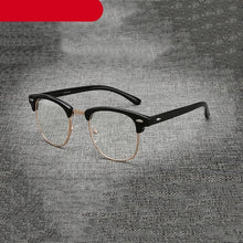 Load image into Gallery viewer, Anti Blue Light Half Frame Reading Glasses For Women And Men Anti Eye strain Fashion Classic Style Retro Eyeglasses New Eyewear Simple Modern Design Everyday Sunglasses For Men
