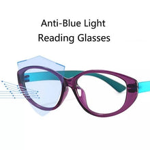 Load image into Gallery viewer, Anti-blue Light Reader Sunglasses Attractive Reading Glasses Anti-blue Light Glasses For Female Reading Glasses For Cat Eye Reading Glasses for Women Blue Light Blocking