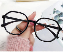 Load image into Gallery viewer, Anti-blue Light Women Men Reading Glasses Eyestrain Computer Reading TV Glasses Stylish Frame Anti Glasses Men And Women Retro Big Frame Myopia Eyeglasses Oversized Ladies Diopter Presbyopia Eyeglasses Frames +1.0 +1.5 +2.0 +2.5 +3.5 +4.0