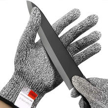 Load image into Gallery viewer, Anti-Cut Gloves 5 Grade Safety Cut Proof Stab Resistant Stainless Steel
