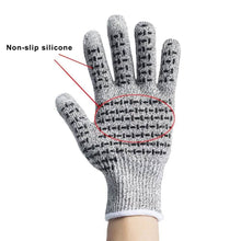 Load image into Gallery viewer, Anti-Cut Gloves 5 Grade Safety Cut Proof Stab Resistant Stainless Steel