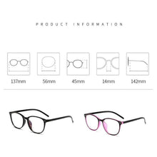 Load image into Gallery viewer, Anti Eye Strain Attractive Anti Blue Light Computer Reading Glasses For Women & Men Round New Reading Presbyopic Attractive Glasses For Men And Women