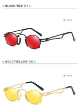 Load image into Gallery viewer, Anti Reflective Retro Eyeglasses Metal Oval Shape Sunglasses For Women & Men Retro Design Sun Glasses For Unisex New Colorful Frames New Popular Design