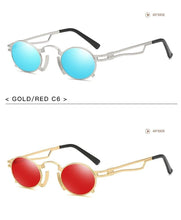 Load image into Gallery viewer, Anti Reflective Retro Eyeglasses Metal Oval Shape Sunglasses For Women & Men Retro Design Sun Glasses For Unisex New Colorful Frames New Popular Design