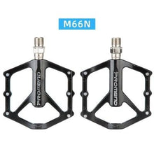 Load image into Gallery viewer, Anti-slip Ultralight Bicycle Pedal Quick Release Pedal Flat 3 Bearings Pedal for Mountain Road Bike Accessories 3 Bearings Mountain Bike Pedals Platform Bicycle Flat Alloy Pedals Pedals Non-Slip Alloy Flat Pedals