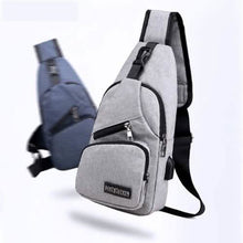 Load image into Gallery viewer, Anti-theft Sling Backpack With Charging Port