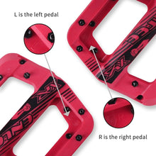 Load image into Gallery viewer, Anti-Vibration Mountain Bike Pedal Anti-Skid Lightweight Nylon Fiber Bicycle Pedal Board High-Strength Anti-Skid Bicycle Pedal New Nylon Fabric Anti Slip Durable Mountain Bike Flat Pedals