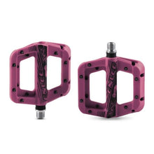 Load image into Gallery viewer, Anti-Vibration Mountain Bike Pedal Anti-Skid Lightweight Nylon Fiber Bicycle Pedal Board High-Strength Anti-Skid Bicycle Pedal New Nylon Fabric Anti Slip Durable Mountain Bike Flat Pedals