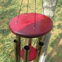 Load image into Gallery viewer, Antique Amazing Grace Wind Chimes Outdoor Large Deep Tone Resonant 6 Memorial Tube Copper Wind Chimes Chapel Bells Wind-chimes Hanging Home Decoration Elegant Chime Soothing Rich Tone for Mom Decent Gift For Housewarming & Christmas