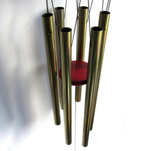 Load image into Gallery viewer, Antique Amazing Grace Wind Chimes Outdoor Large Deep Tone Resonant 6 Memorial Tube Copper Wind Chimes Chapel Bells Wind-chimes Hanging Home Decoration Elegant Chime Soothing Rich Tone for Mom Decent Gift For Housewarming & Christmas