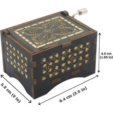 Load image into Gallery viewer, Antique Engraved Musical Box Can't Help Falling in Love