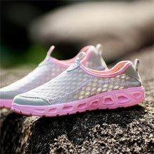 Load image into Gallery viewer, Aqua Shoes Unisex Casual Fashion Mesh Breathable Quick Dry Outdoor Rubber Sole Slip Water Shoes For Beach Water Sports Lightweight Slip On Walking Shoes