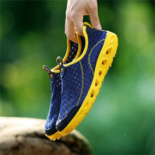 Load image into Gallery viewer, Aqua Shoes Unisex Casual Fashion Mesh Breathable Quick Dry Outdoor Rubber Sole Slip Water Shoes For Beach Water Sports Lightweight Slip On Walking Shoes