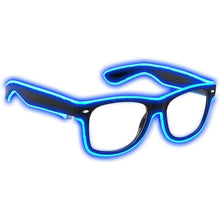 Load image into Gallery viewer, Aquat Light up EL Wire Neon Rave Glasses