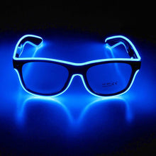 Load image into Gallery viewer, Aquat Light up EL Wire Neon Rave Glasses