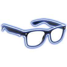 Load image into Gallery viewer, Aquat Light up EL Wire Neon Rave Glasses