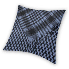 Load image into Gallery viewer, Arabic Keffiyeh Shemagh Bandana Cushion Cover Palestine Hatta Kufiyah Soft Luxury Pillow Cases Home Decoration Shawl Kufiyah Wrap Shemagh Scarf Fashion Scarves Cotton Shemagh Keffiyeh Women Men