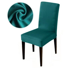Load image into Gallery viewer, Armless Removable Washable Elastic Dinner Universal Spandex Solid Chair Slip Covers Set Colors For Choice Universal Size Chair Cover
