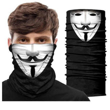 Load image into Gallery viewer, Army Camo Bandana Scarf Skull Balaclava Neck Buff Hunting Facemask Ski Mask Women Men Neck Gaiter Cover Turban Multipurpose Balaclava Elastic UV Face Shields for Women Gaiter Headband Shemagh Washable Cloth Bandanas Women Men