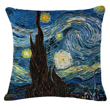 Load image into Gallery viewer, Art Renaissance Print Cushion Cover Throw Pillow Cover Home Decorative Cushion Case Beautiful Painting Art Pillow Case Home Decorative Sofa Car Chair Throw Pillow Case 45x45CM