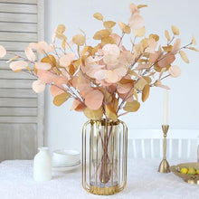 Load image into Gallery viewer, Artificial Eucalyptus Flower Plant Leaf Plastic Rod Long Branch Green Fake Plant Summer Autumn Home Bedroom Wall Decoration
