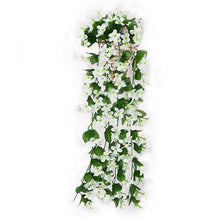 Load image into Gallery viewer, Artificial Flower Wisteria Basket Wall Hanging Flower Party Decoration Simulation For Valentine's Day Wedding Birthdays Hanging Basket Lifelike Garland for Home Wedding Garden/Yard String Floral Decoration
